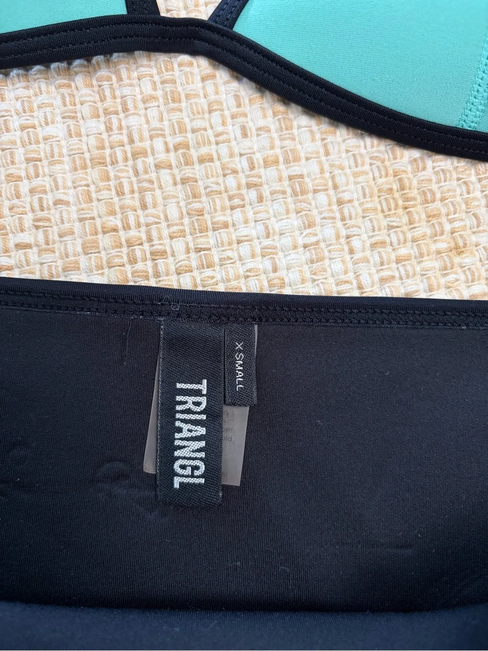 triangl swimwear neoprene bikini set